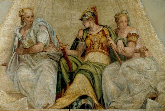 Minerva, Geometría y Aritmética, 1551